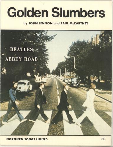 超レア12枚組/THE BEATLES GOLDEN SLUMBERS The Beatles Golden Slumbers UK sheet music (697332) SHEET MUSIC